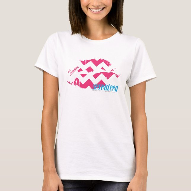 ZigZag Magenta T-Shirt (Front)