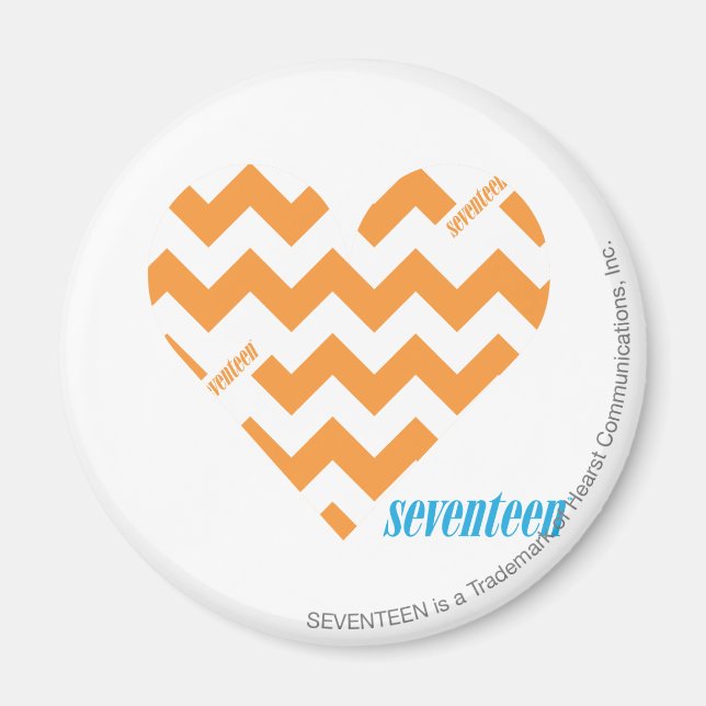 ZigZag Orange 2 Magnet (Front)