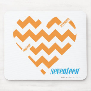 ZigZag Orange 2 Mouse Pad