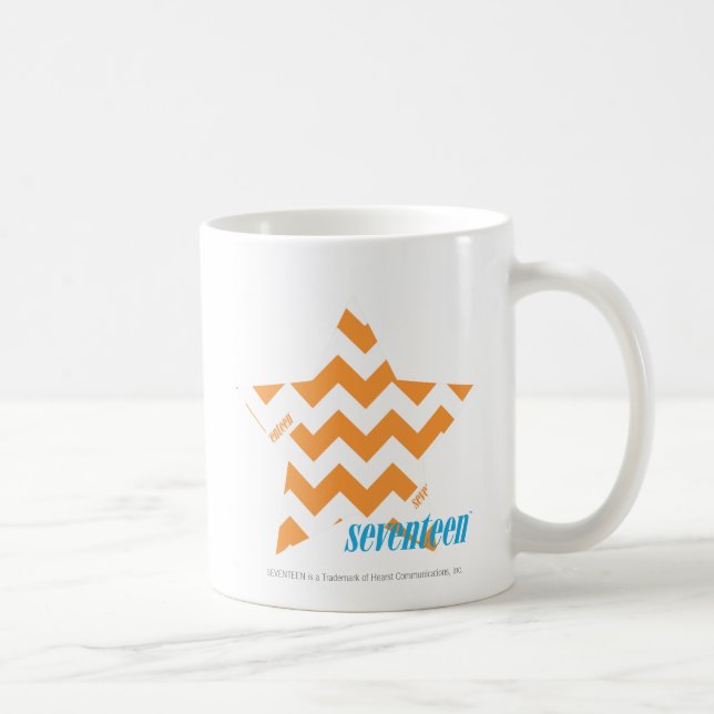 ZigZag Orange 3 Coffee Mug (Right)
