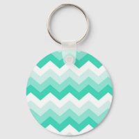 Zigzag patroon (Turquoise, wit en groen)