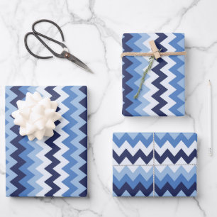Zigzag pattern 1 wrapping paper sheet