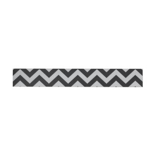 Zigzag pattern 7 wrap around label