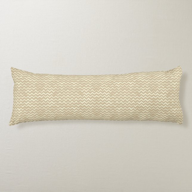Zigzag pattern body cushion (Front)