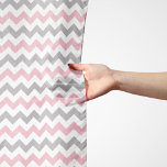 Zigzag Pattern, Chevron Pattern, Pink, Grey Scarf<br><div class="desc">Elegant,  stylish and sophisticated zigzag (chevron) pattern in pink,  grey and white colour. Modern and trendy gift,  perfect for the zigzag lover in your life.</div>