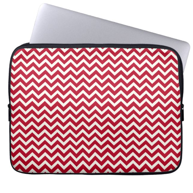 Zigzag Pattern Electronics Bag (Front)
