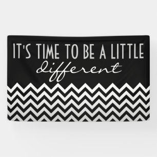 ZIGZAG pattern - grey gradients + your backgr. Banner