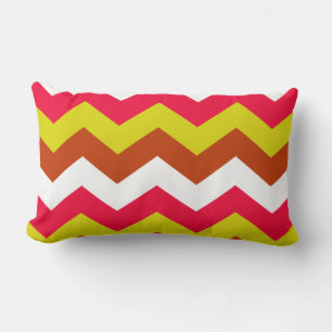 ZIGZAG PATTERN. LUMBAR CUSHION