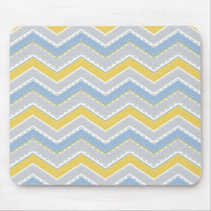 Zigzag pattern mouse pad