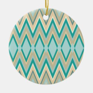 zigzag-phones diagonal ceramic tree decoration