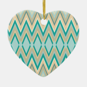 zigzag-phones diagonal ceramic tree decoration