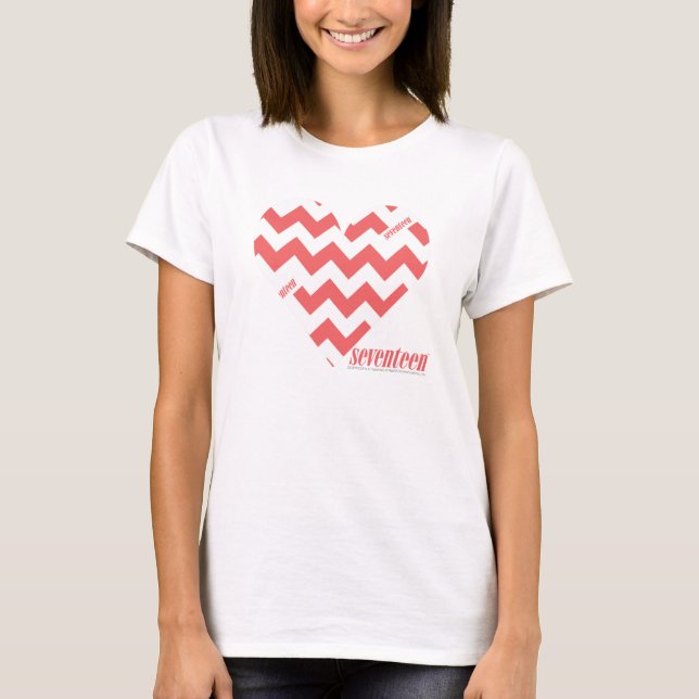 ZigZag Pink 3 T-Shirt (Front)