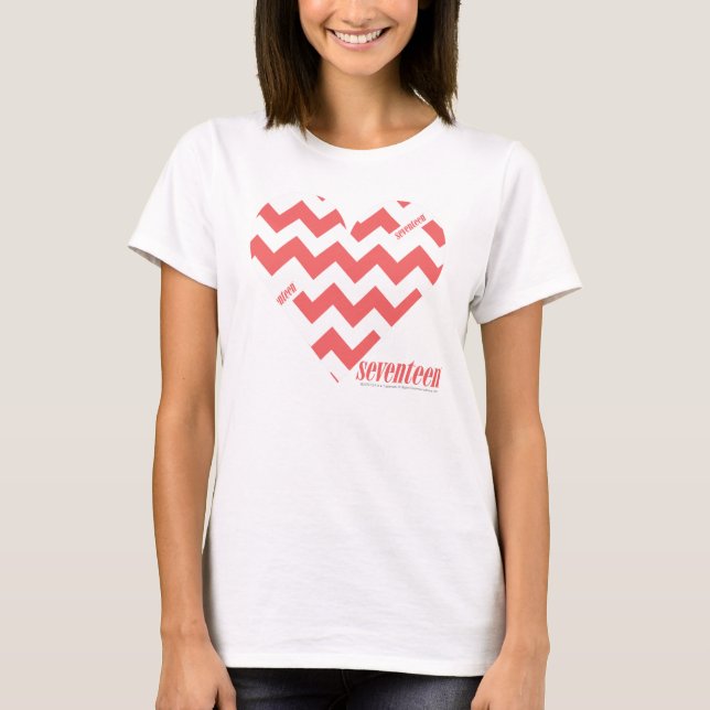 ZigZag Pink 3 T-Shirt (Front)