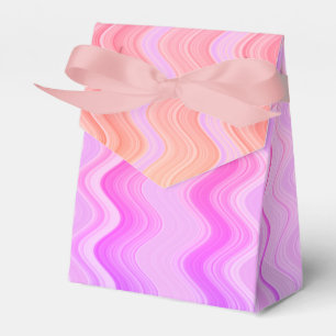 Zigzag Pink Pattern  Favour Box