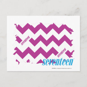 ZigZag Purple 3 Postcard