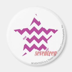 ZigZag Purple 4 Magnet