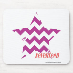 ZigZag Purple 4 Mouse Pad