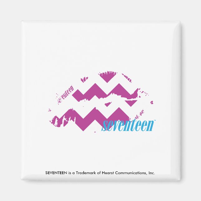 ZigZag Purple Magnet (Front)