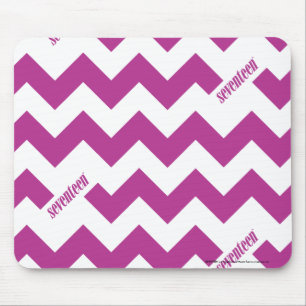 ZigZag Purple Mouse Pad