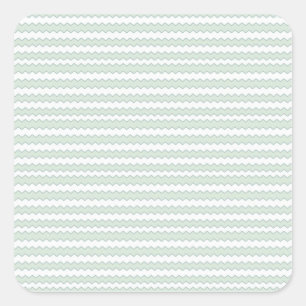 Zigzag Sea Anemone Square Sticker