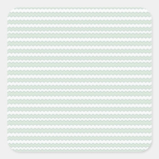 Zigzag Sea Anemone Square Sticker