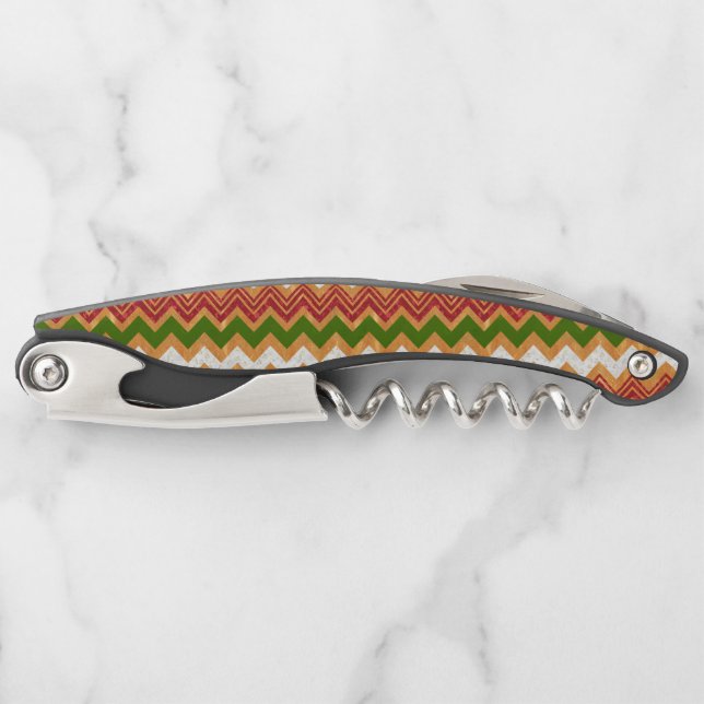 Zigzag seamless pattern corkscrew (Front)