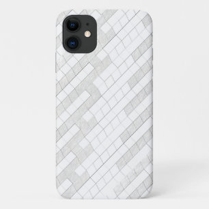 zigzag squares in grey... Case-Mate iPhone case