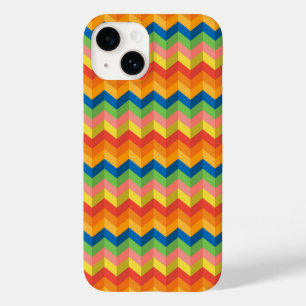 zigzag stripe Case-Mate iPhone 14 case
