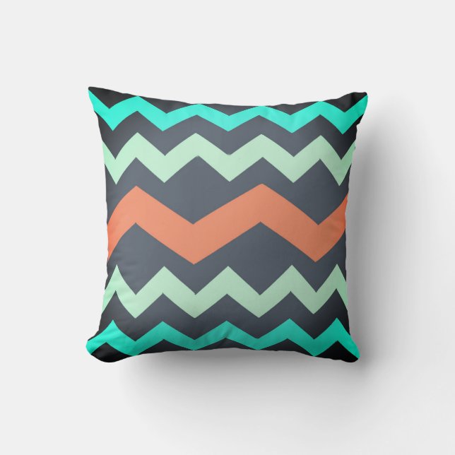Zigzag Throw Pillow (Front)