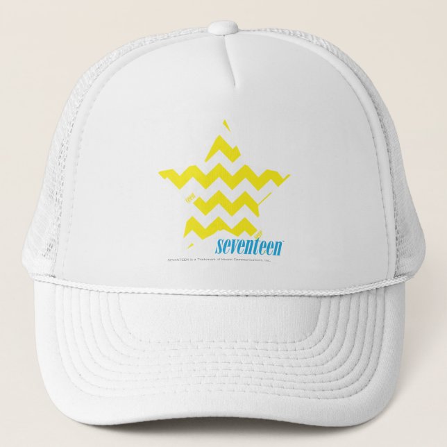 ZigZag Yellow 3 Trucker Hat (Front)