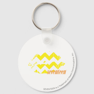 ZigZag Yellow Key Ring
