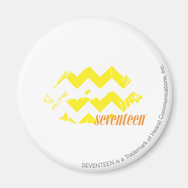 ZigZag Yellow Magnet (Front)