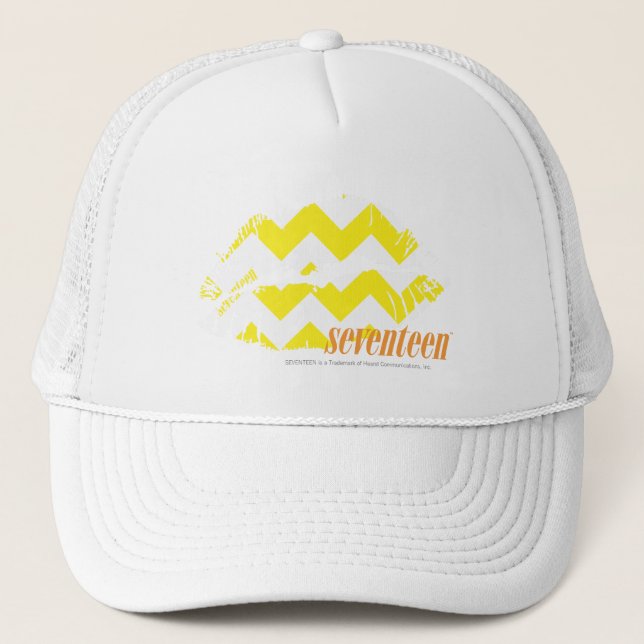 ZigZag Yellow Trucker Hat (Front)