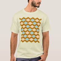 Zigzags and Diamonds Abstract Art