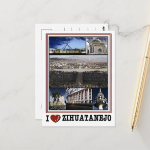 Zihuatanejo I Love - Mexico - Mosaic - Postcard