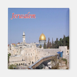 zIL012 WESTERN WOLL Jerusalem, Israel, Fridge Magnet