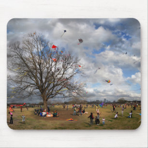 Zilker Park Kite Festival - Austin Texas Mouse Pad