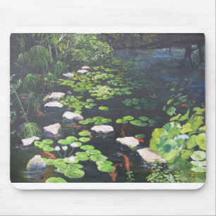 Zilker's Isamu Tanguchil Oriental Garden. Mouse Pad
