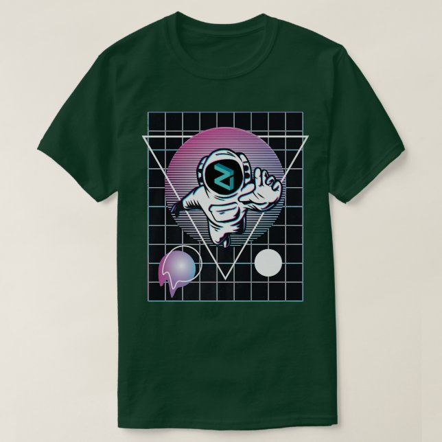 Zilliqa Astronaut Premium T-Shirt (Design Front)