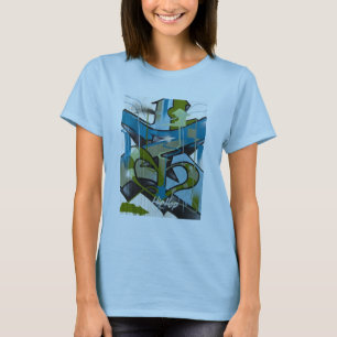 ZIMAD HIP HOP Z GRAFFITI T-SHIRT