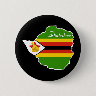 Zimbabwe Button