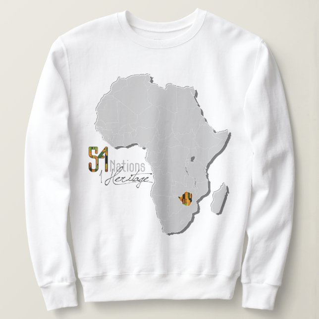 'Zimbabwe' Crewneck Sweatshirt (Design Front)
