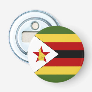 Zimbabwe flag bottle opener