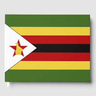 Zimbabwe flag guest book