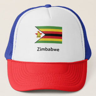 Zimbabwe Flag Trucker Hat