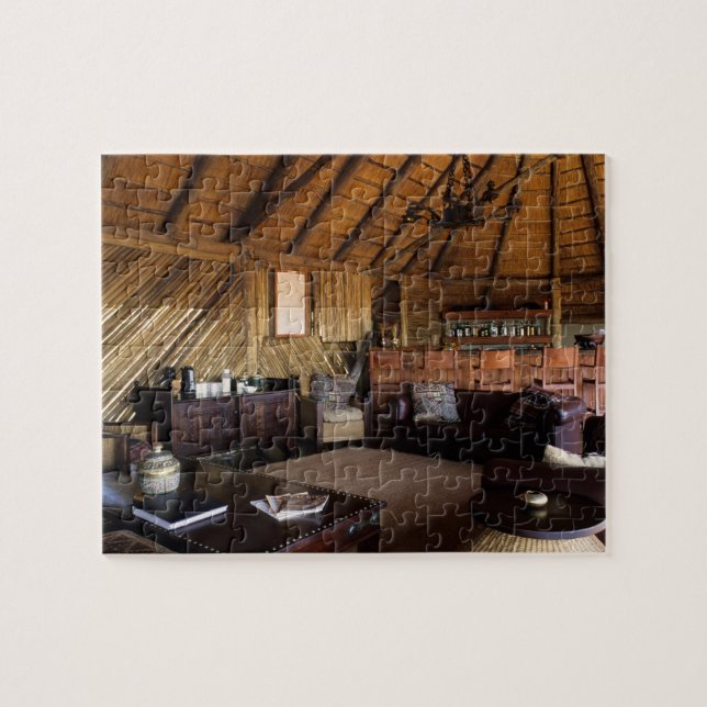 Zimbabwe, Hwange National Park, Linkwasha lodge. Jigsaw Puzzle (Horizontal)
