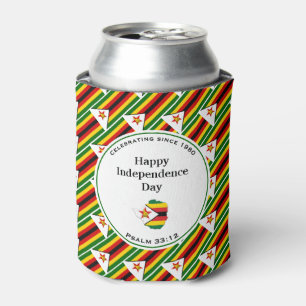 ZIMBABWE INDEPENDENCE Patriotic Zimbabwean Can Cooler
