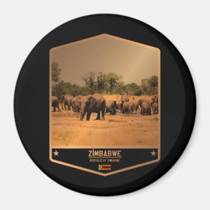 Zimbabwe Magnet