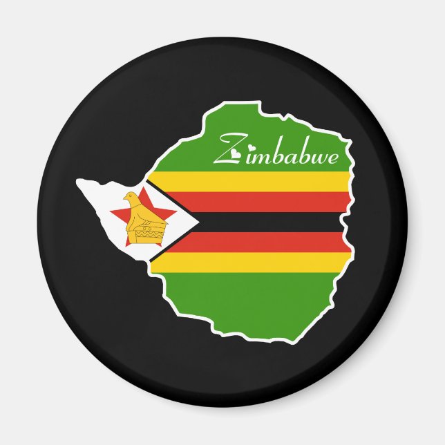 Zimbabwe Magnet (Front)
