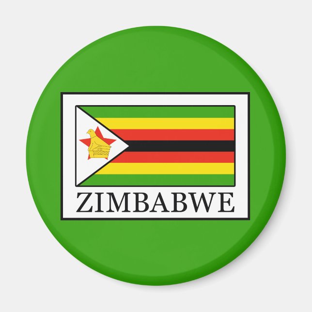 Zimbabwe Magnet (Front)